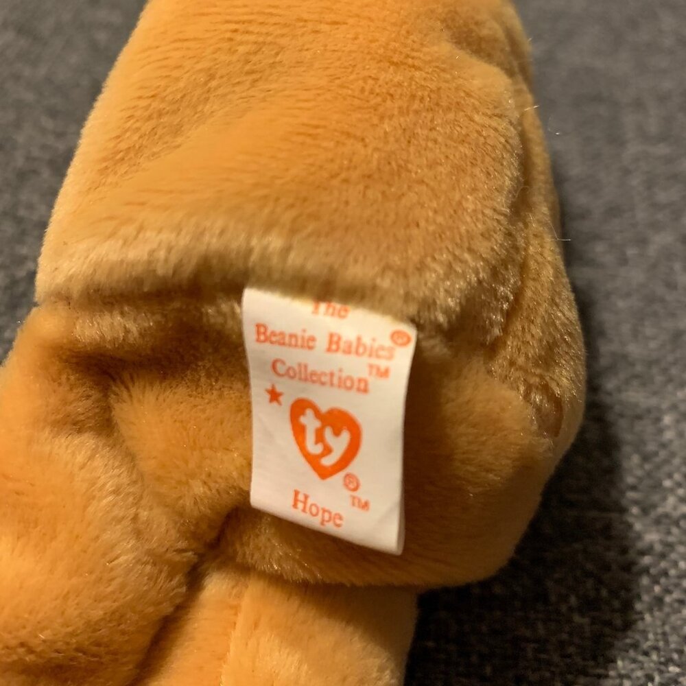 Ty Beanie Babies Hope The Bear (1993) - Picture 6 of 6
